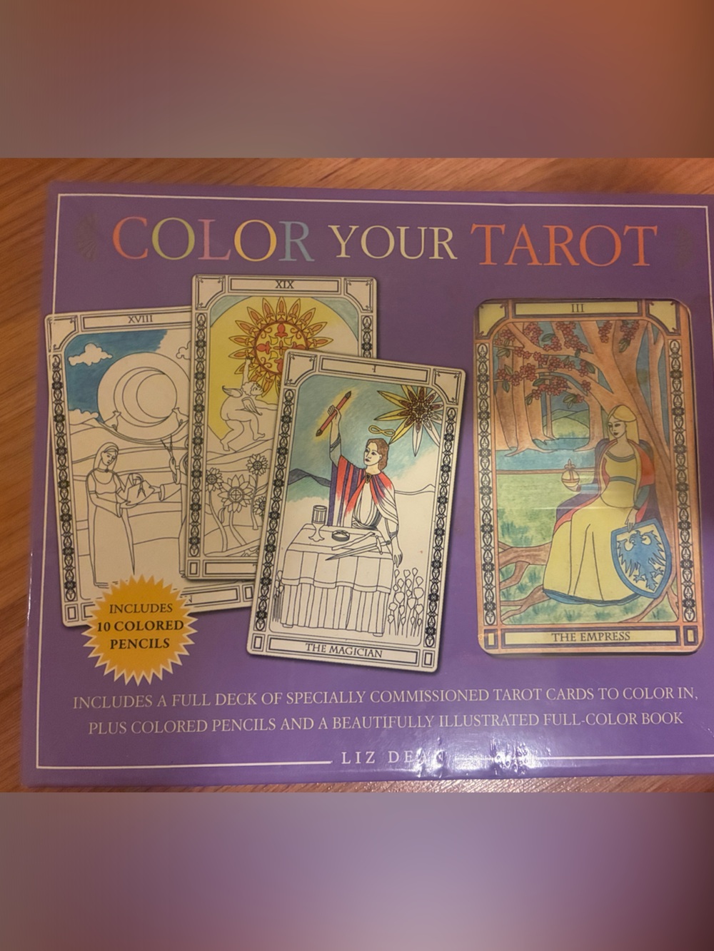 Color Your Tarot Coloring Book